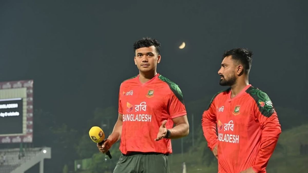 Taskin Ahmed and Litton Das