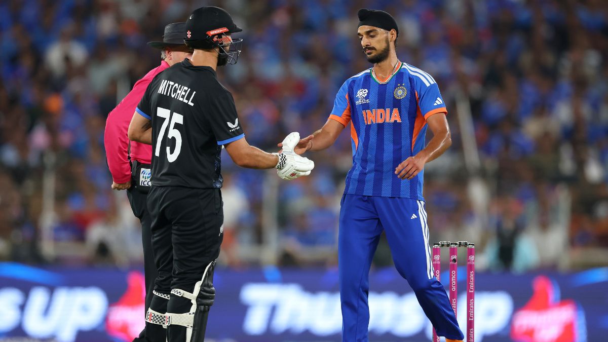 Arshdeep Singh and Daryl Mitchell