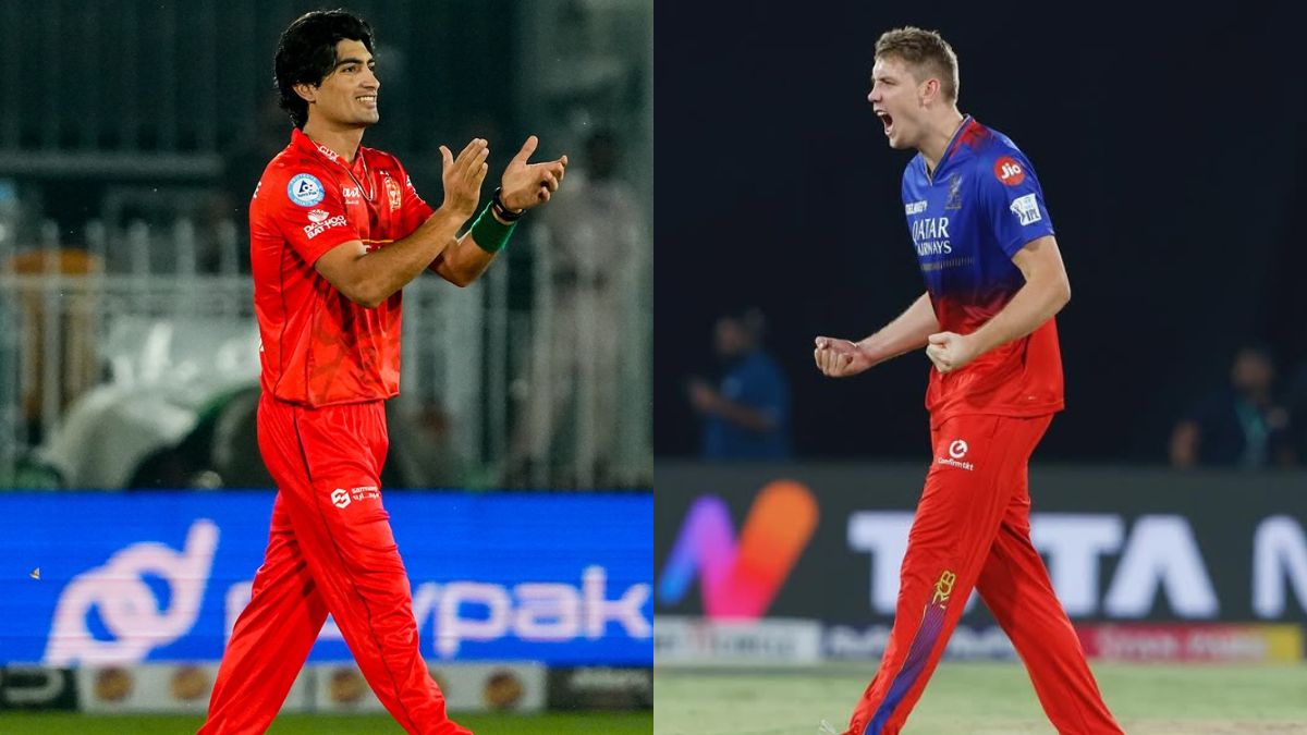 Naseem Shah and Cameron Green