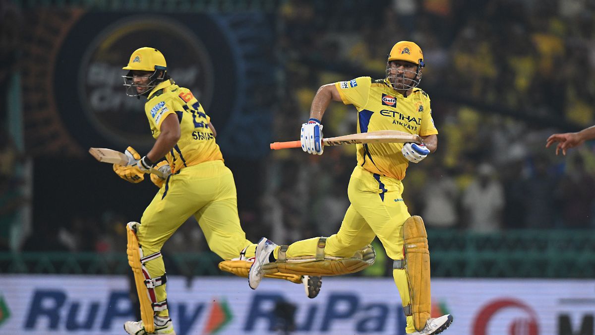 MS Dhoni and Shivam Dube