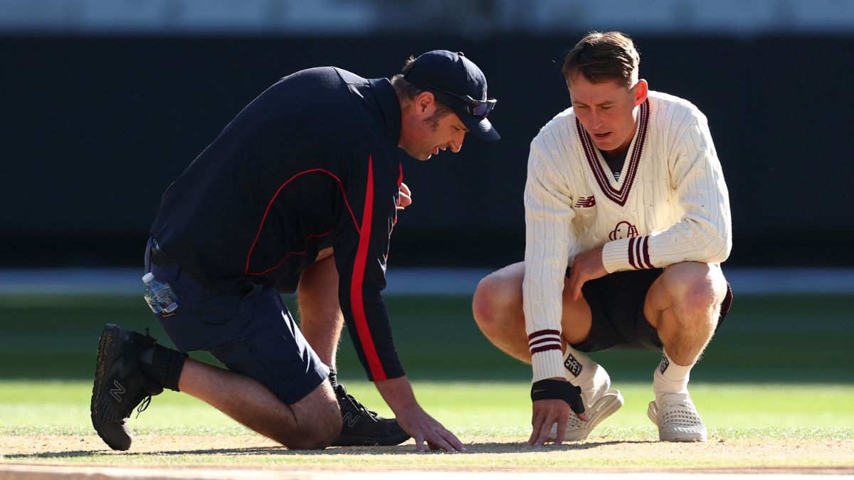 Marnus Labuschagne and Matt Page