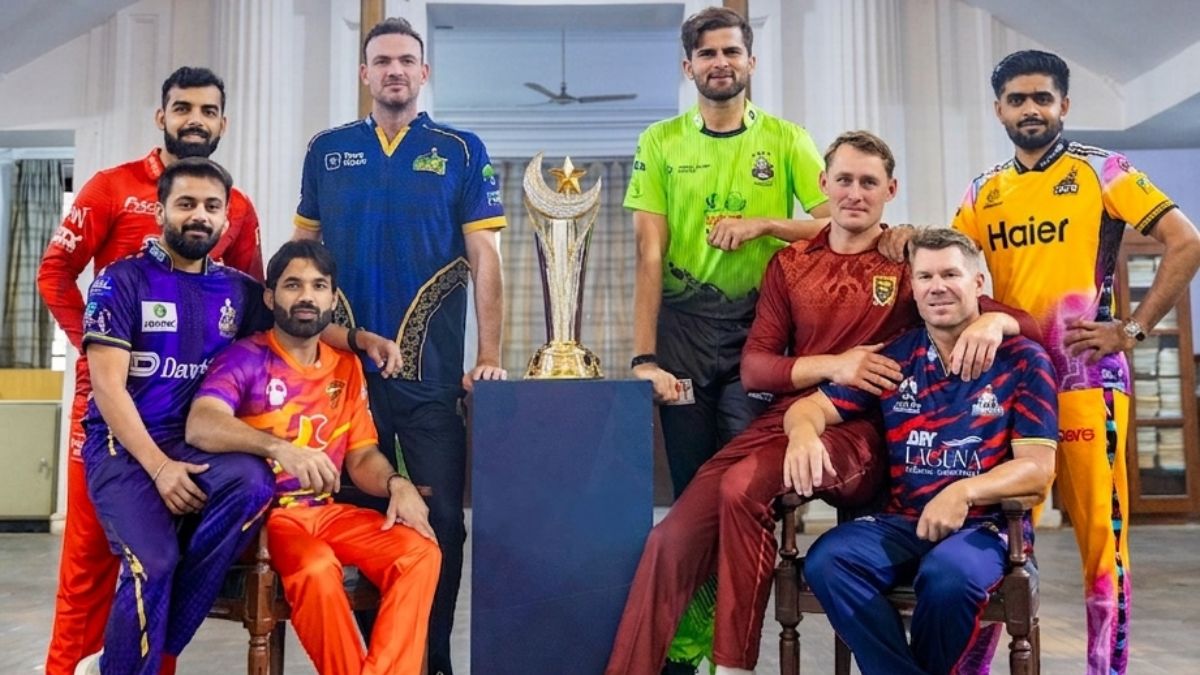 PSL captains photoshoot