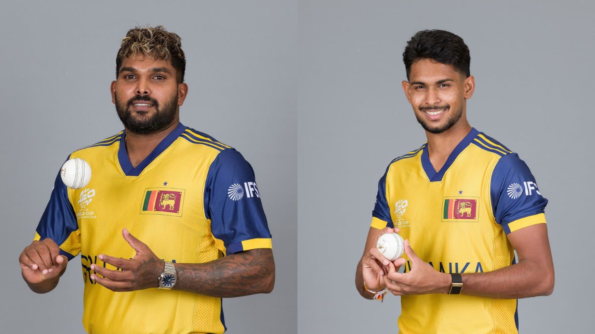 Wanindu Hasaranga and Matheesha Pathirana