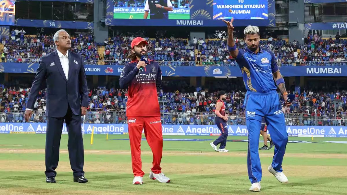 Mumbai Indians vs Royal Challengers Bengaluru (Source: IPL)