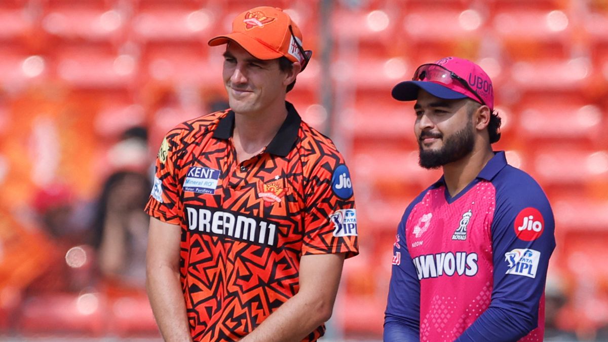 Pat Cummins and Riyan Parag