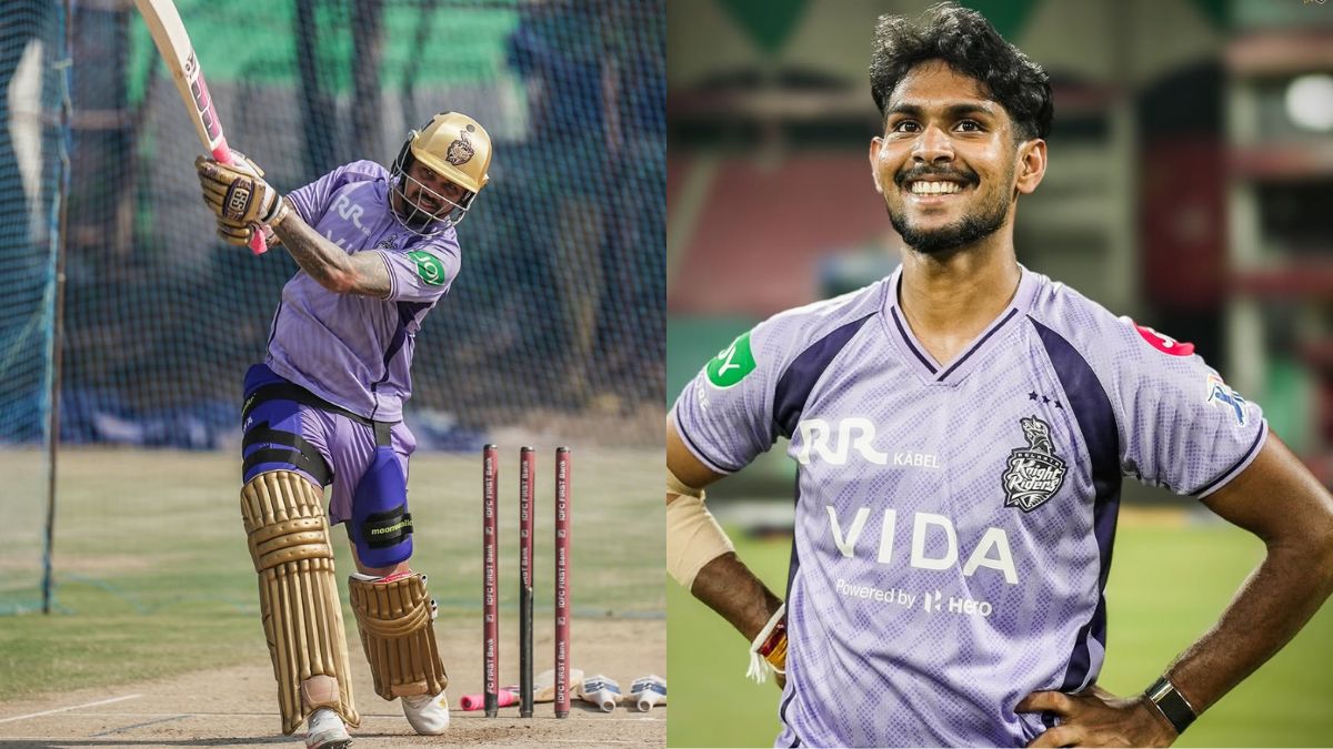 Sunil Narine and Matheesha Pathirana