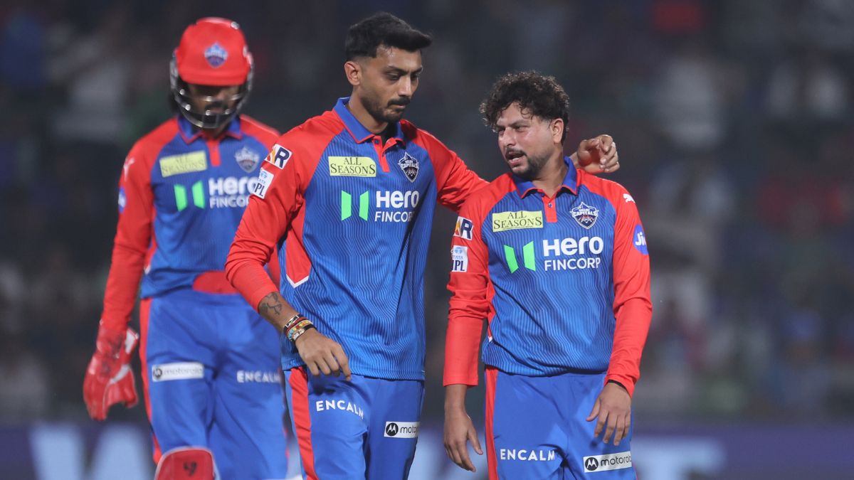 Kuldeep Yadav with Axar Patel