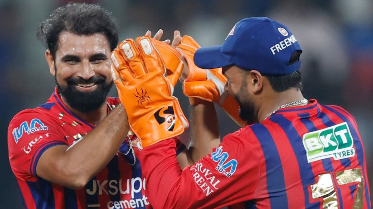 Mohammed Shami and Rishabh Pant