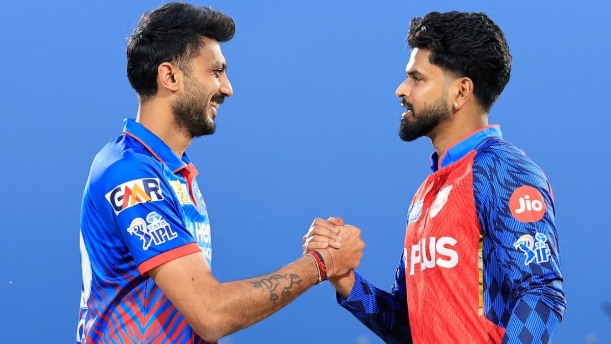 Axar Patel and Shreyas Iyer