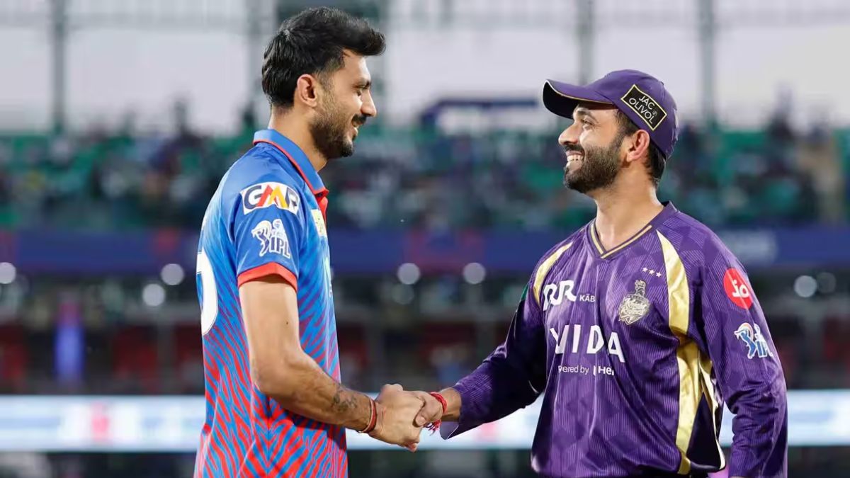 Axar Patel and Ajinkya Rahane
