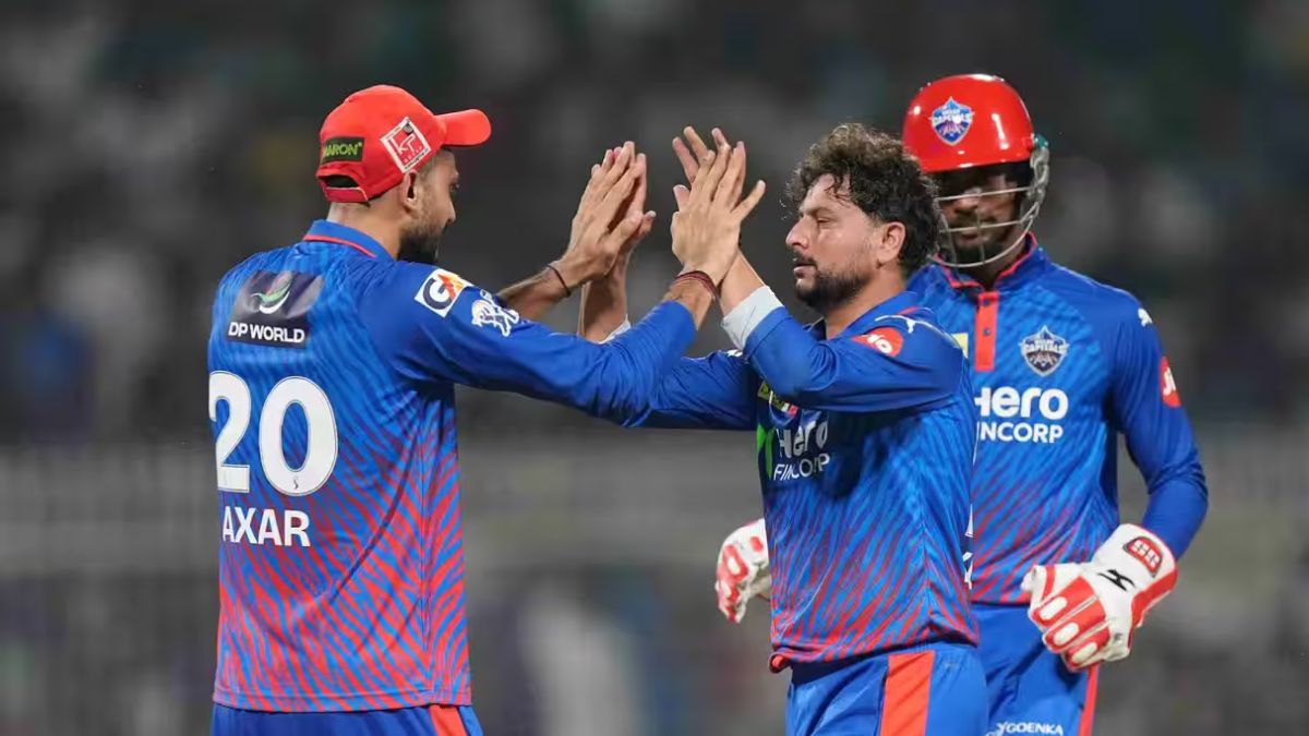Axar Patel, Kuldeep Yadav, Abhishek Porel (Source: IPLT20.com)