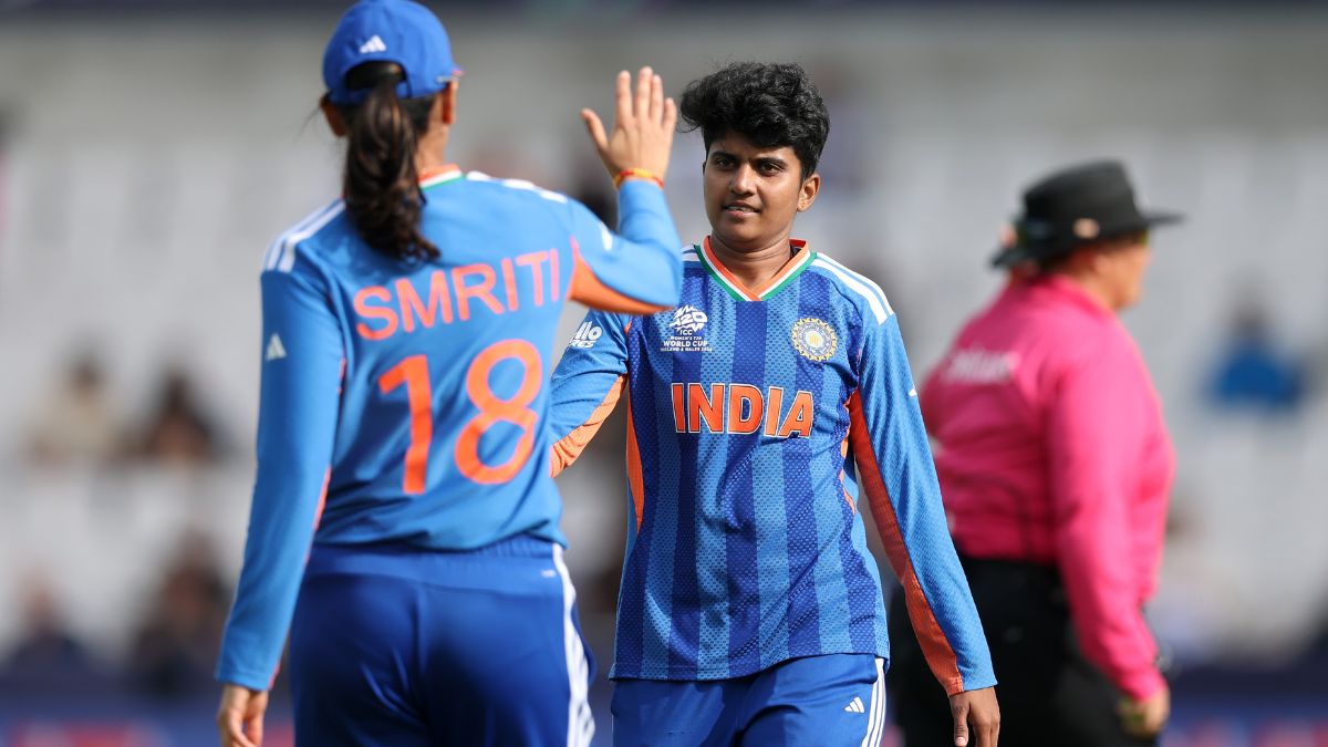 Smriti Mandhana, Shree Charani (Source: ICC)