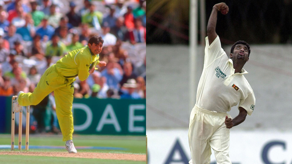 Saqlain Mushtaq, Muthiah Muralidaran (Source: X/@ICC)