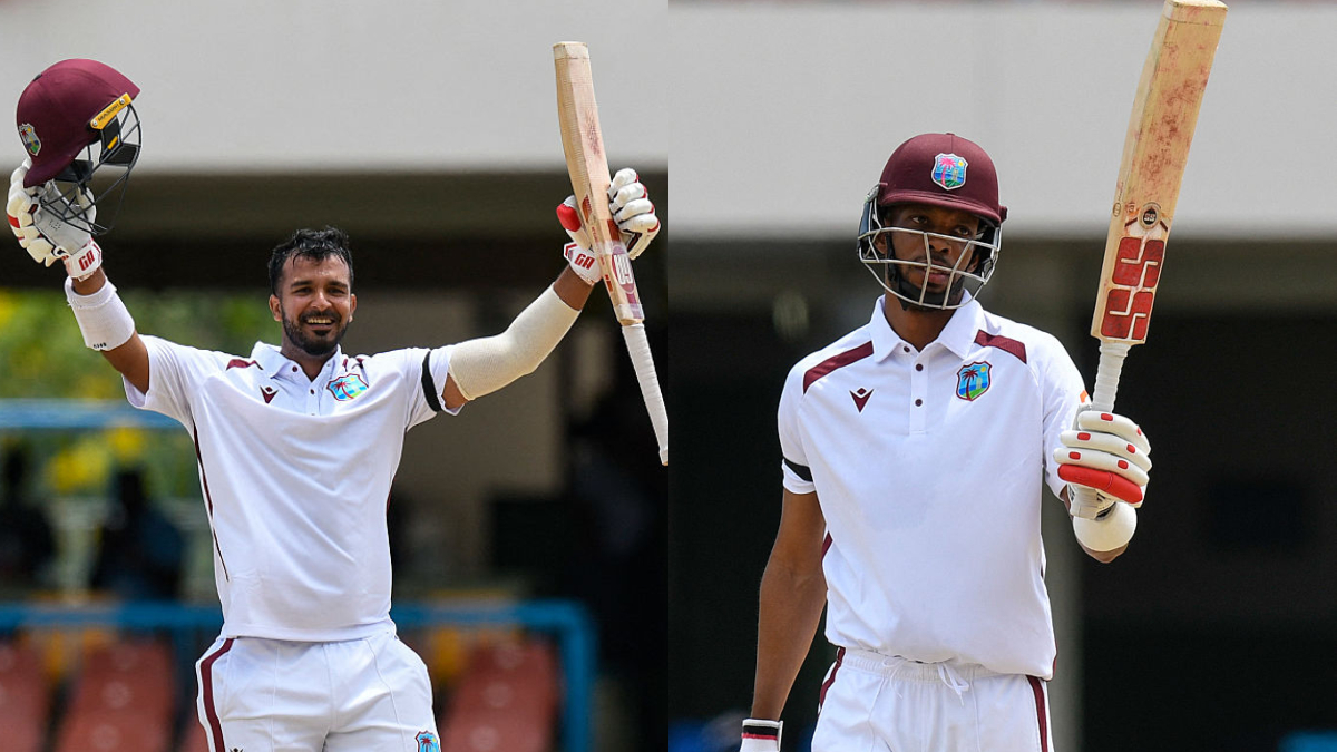Amir Jangoo, Roston Chase (Source: X/@windiescricket)