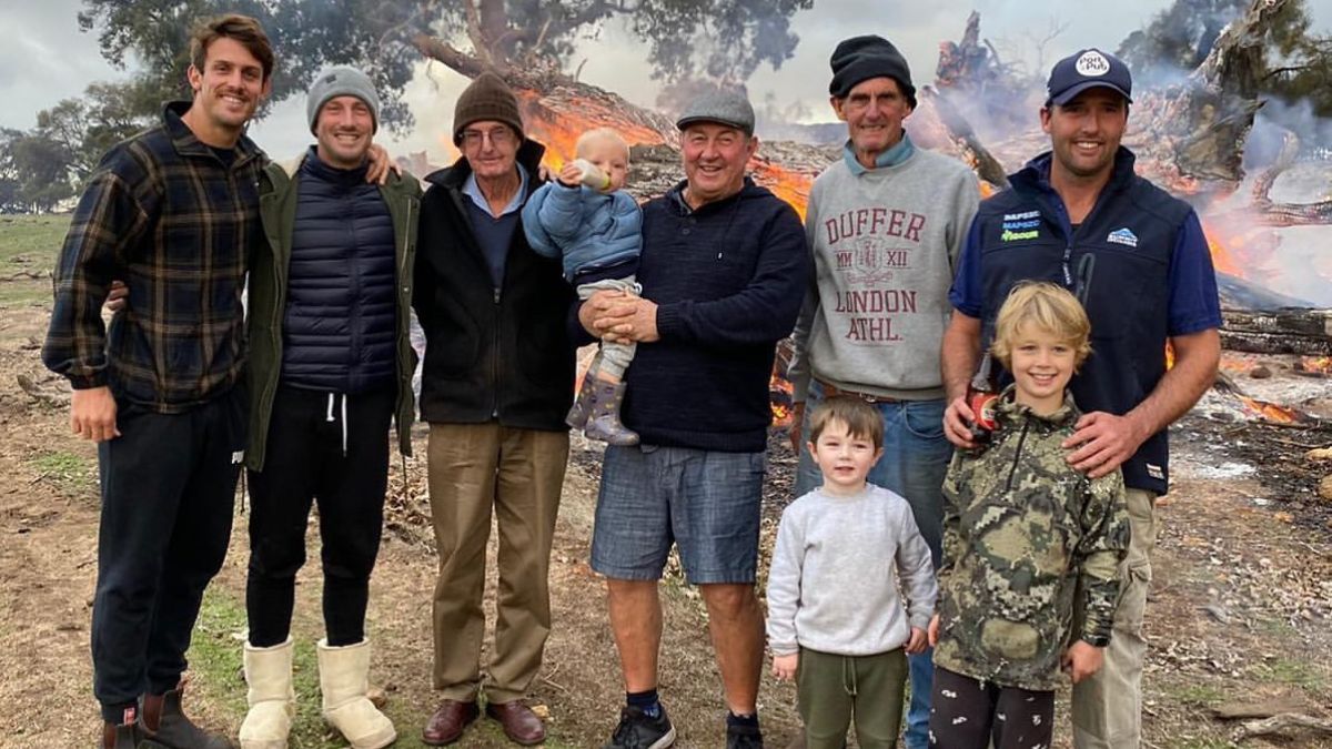 Mitchell Marsh, Shaun Marsh, Geoff Marsh (Source: Instagram/@shaunmarsh9)