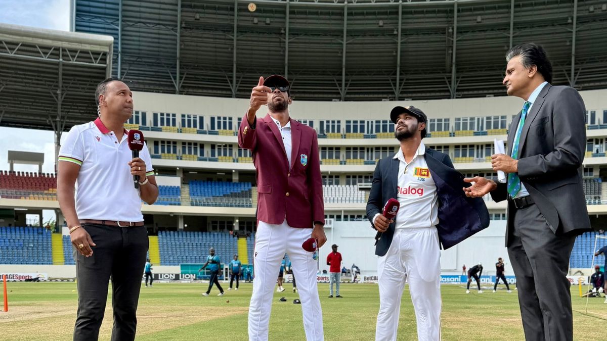 Roston Chase, Dhananjaya de Silva (Source: X/@windiescricket)