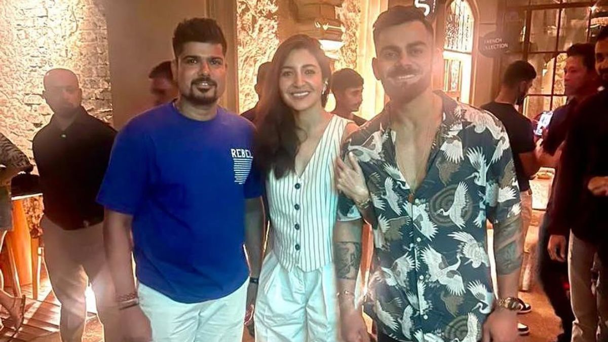 Karn Sharma, Anushka Sharma, Virat Kohli (Source: Instagram/karnsharma03)