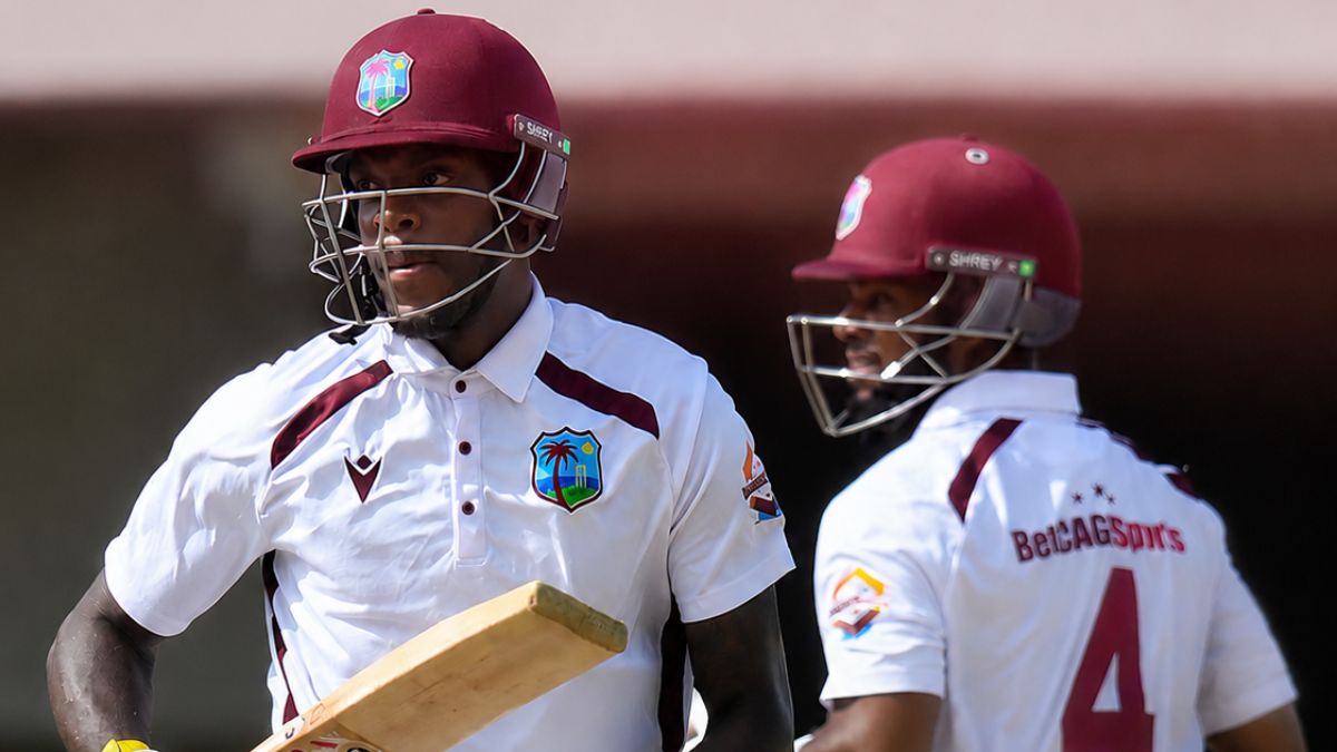 Justin Greaves, Shai Hope (Source: X/@windiescricket)