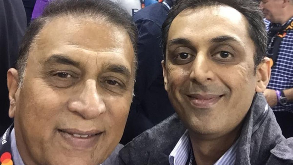 Sunil Gavaskar, Rohan Gavaskar (Source: Instagram/gavaskarsunilofficial)