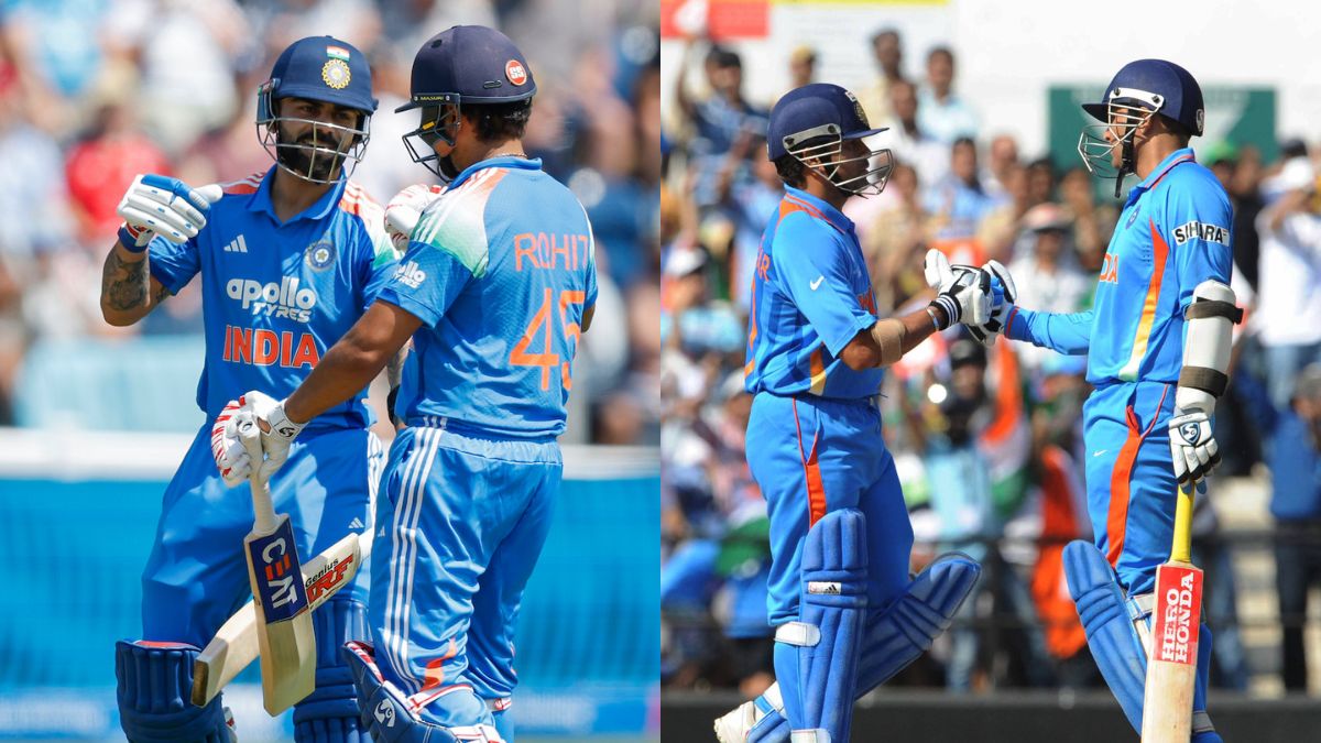 Rohit Sharma, Virat Kohli, Sachin Tendulkar, Virender Sehwag