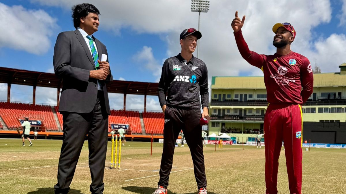 Mitchell Santner, Shai Hope (Source: @windiescricket)