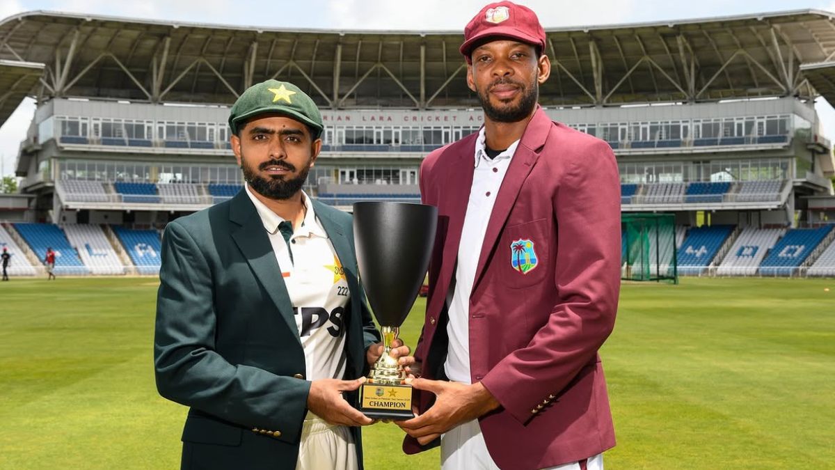 Babar Azam, Roston Chase (Instagram/@windiescricket)