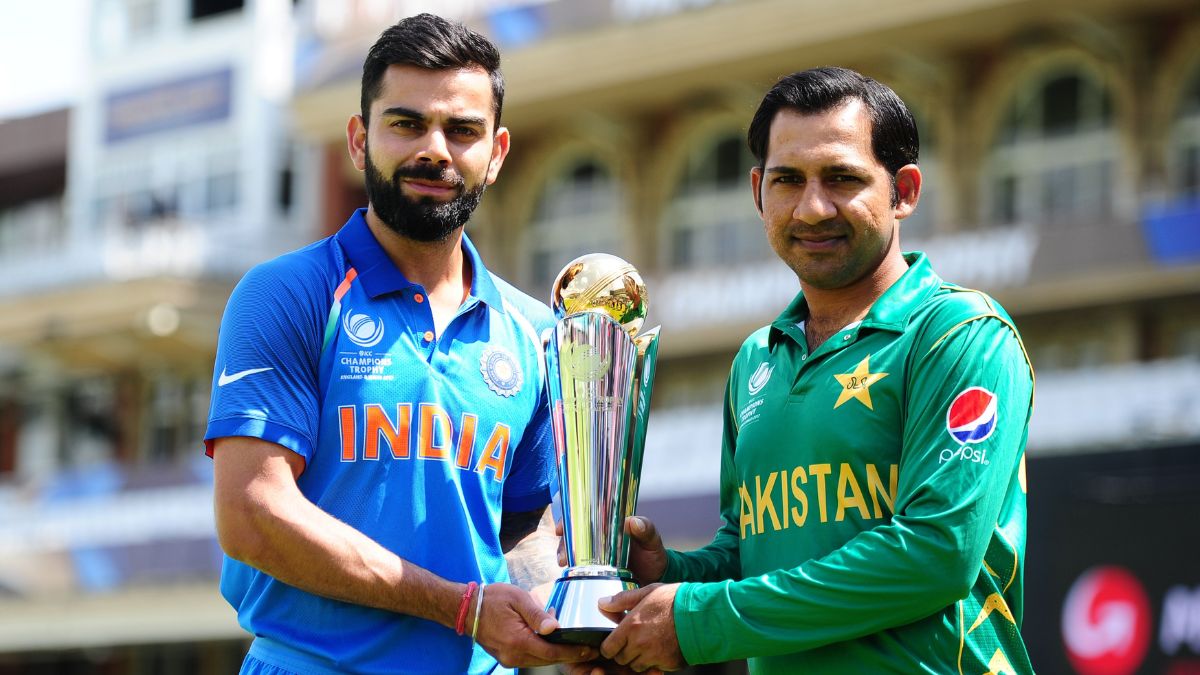 Virat Kohli and Sarfaraz Ahmed