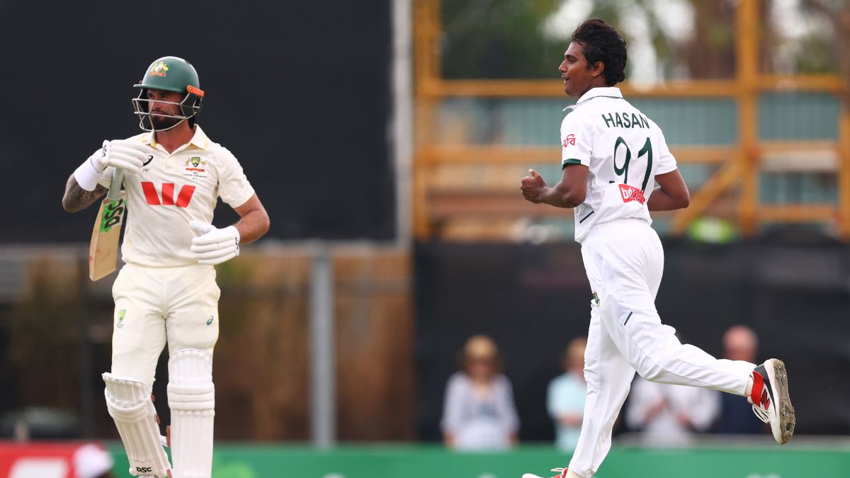 Hasan Mahmud gets rid of Jake Weatherald