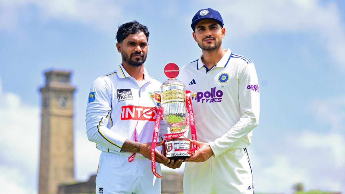 Dhananjaya de Silva and Shubman Gill