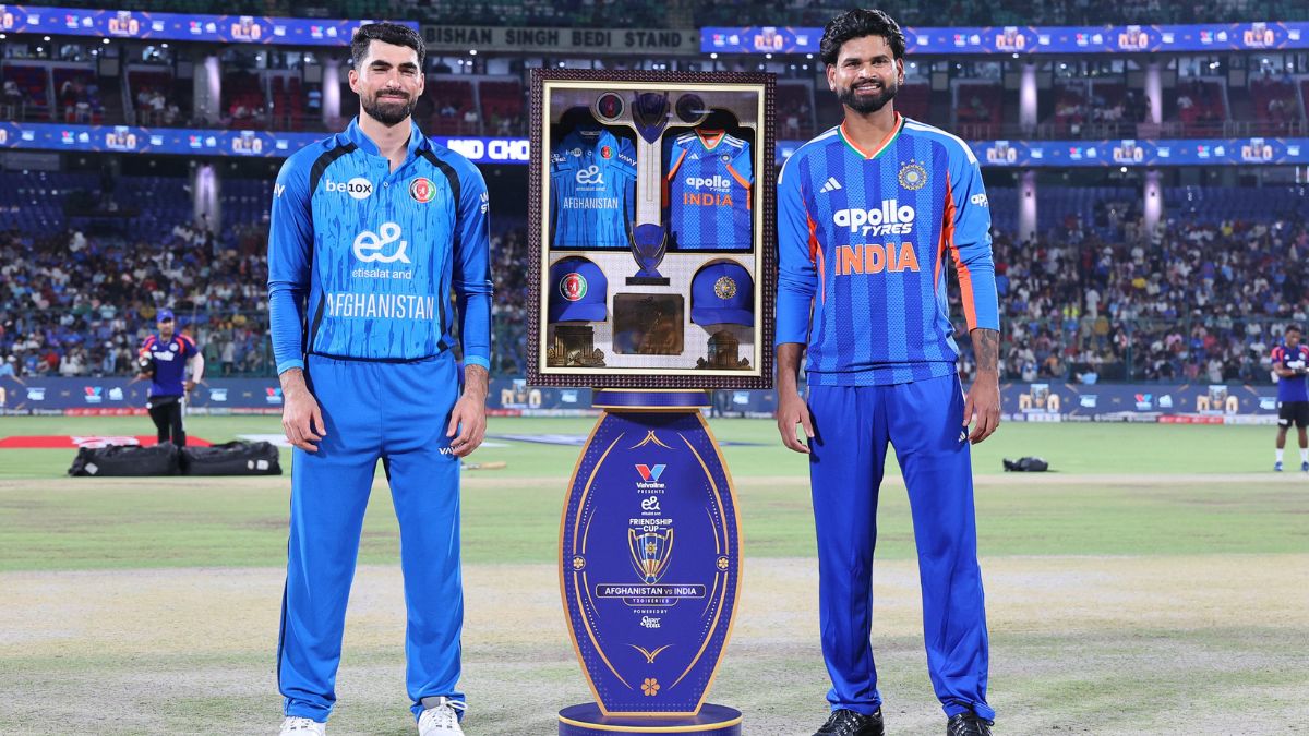 Ibrahim Zadran, Shreyas Iyer (Source: X/@BCCI)