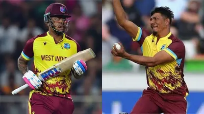 Shimron Hetmyer and Gudakesh Motie