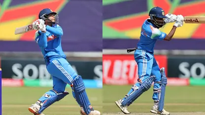 Vaibhav Sooryavanshi and Aaron George