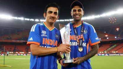 Gautam Gambhir and Suryakumar Yadav