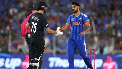 Arshdeep Singh and Daryl Mitchell