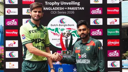 Shaheen Shah Afridi and Mehidy Hasan Miraz