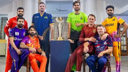 PSL captains photoshoot