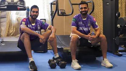 Ajinkya Rahane, Venkatesh Iyer (Source: X)