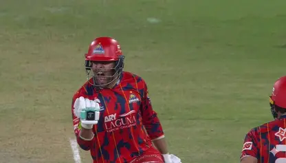 PSL 2026: Abbas Afridi celebrates Karachi Kings' victory (Source: X)