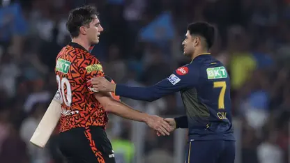 Shubman Gill and Pat Cummins