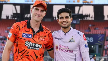 Pat Cummins and Shubman Gill