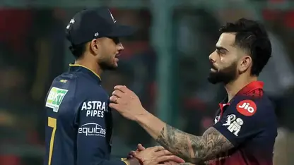 Shubman Gill and Virat Kohli