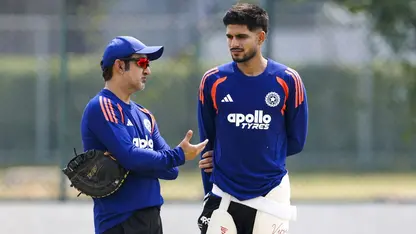 Head coach Gautam Gambhir and skipper Shubman Gill