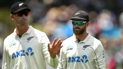 Will Young and Kane Williamson