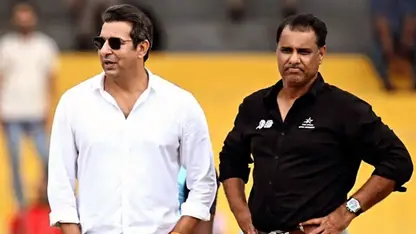 Wasim Akram, Waqar Younis (Source: Instagram/@waqyounis)