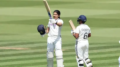 Yastika Bhatia, Deepti Sharma (Source: X/@BCCIWomen)