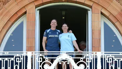 Heather Knight and Tammy Beaumont (Source: ECB)