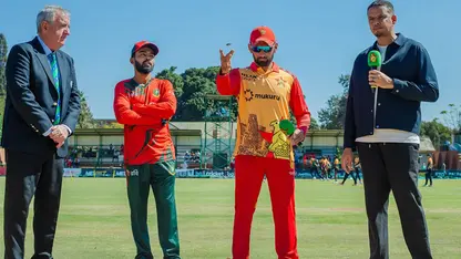 Towhid Hridoy, Sikandar Raza (Source: X/@ZimCricketv)