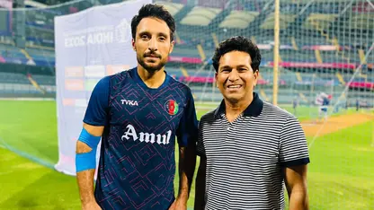 Rahmat Shah, Sachin Tendulkar (Source: Instagram/rahmat_shah08)