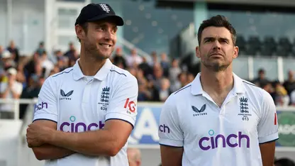 Stuart Broad and James Anderson