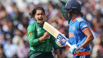 Fatima Sana, Harmanpreet Kaur (Source: ICC)